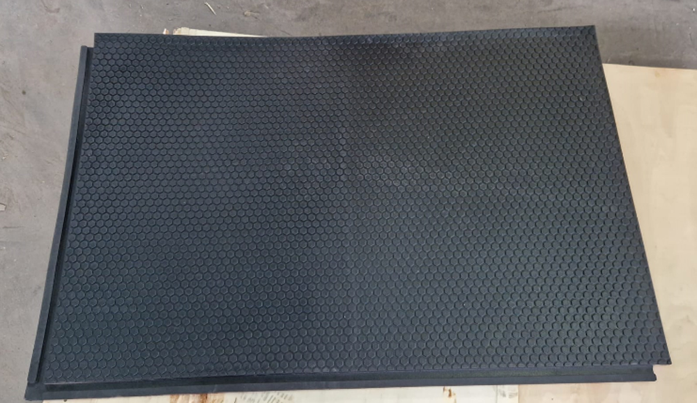 17 mm, rivestimento pavimento in gomma 80×120 cm, nero